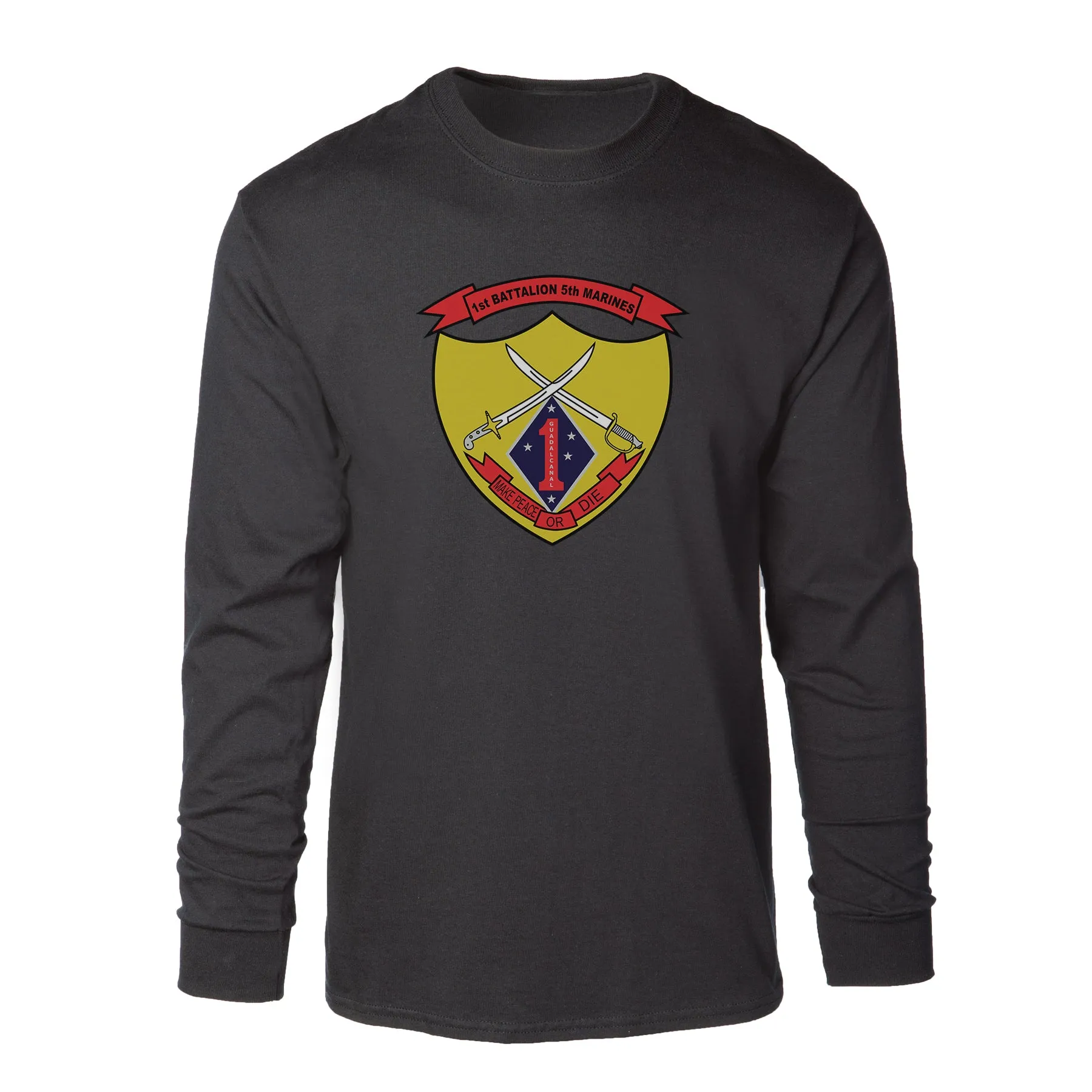 1st Battalion 5th Marines Long Sleeve Shirt