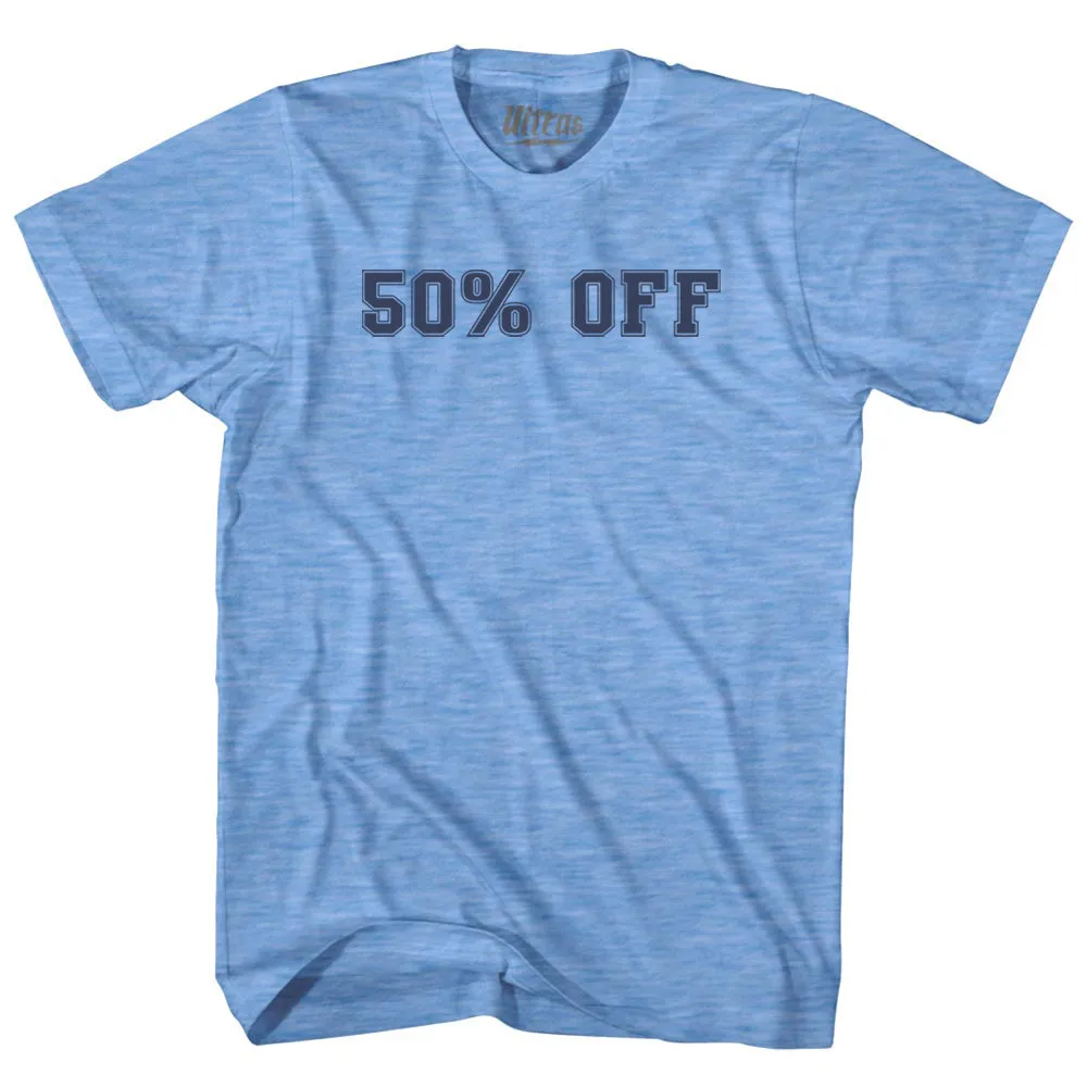 50% OFF Adult Tri-Blend T-shirt