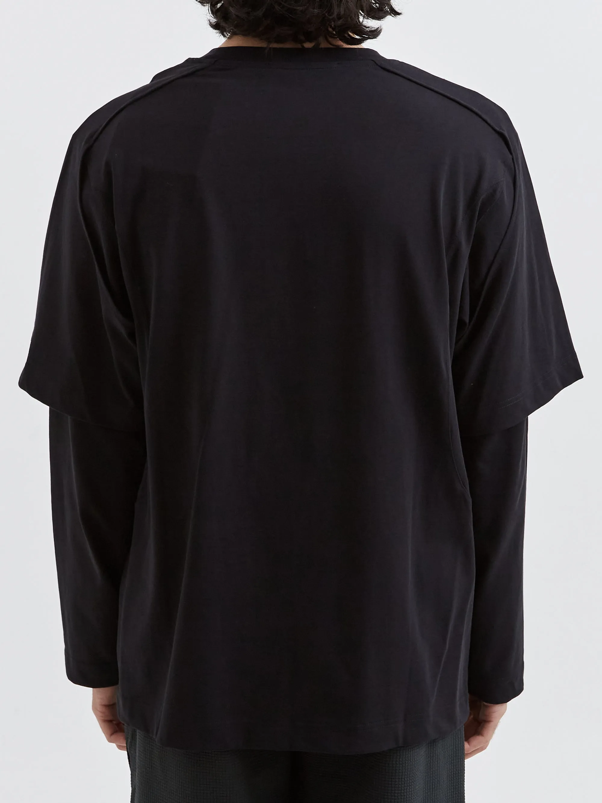 AFFXWRKS Dual Sleeve T-Shirt - Deep Black