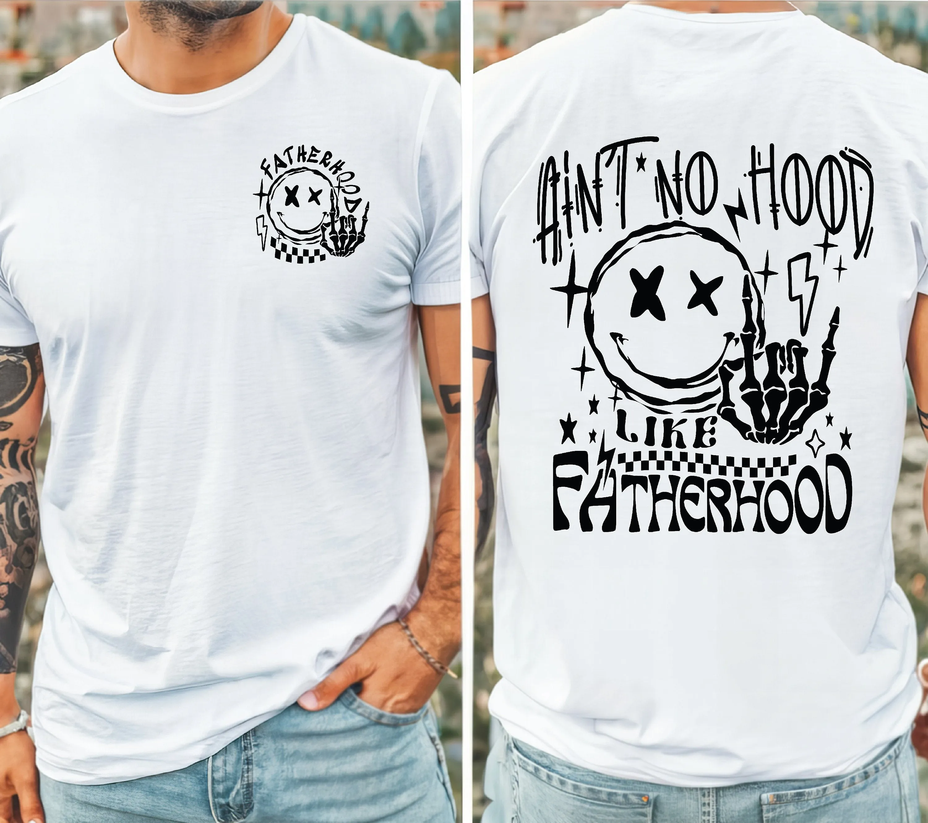 Ain't No Hood Like Fatherhood T-Shirt