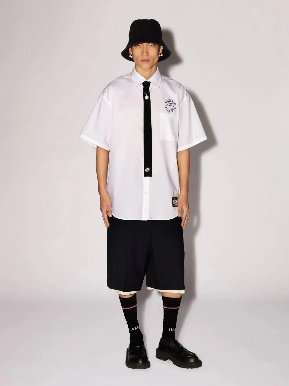 AMBUSH Circle Emblem Shirt - White