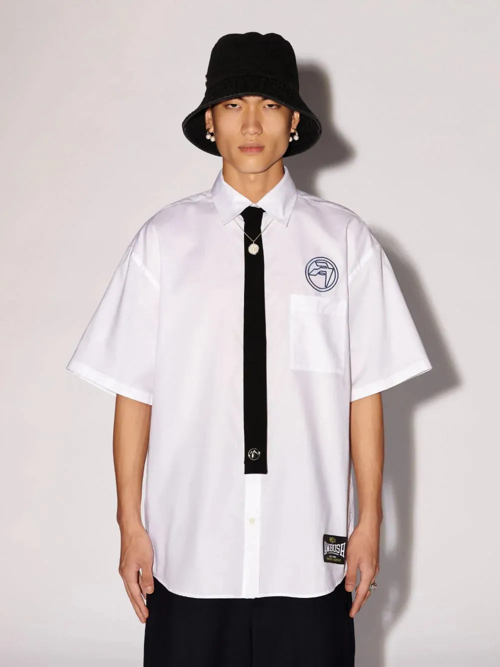 AMBUSH Circle Emblem Shirt - White