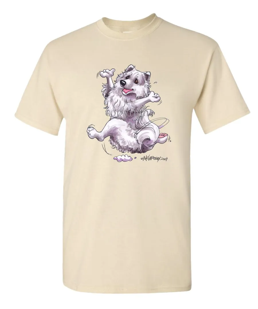 American Eskimo Dog - Happy Dog - T-Shirt