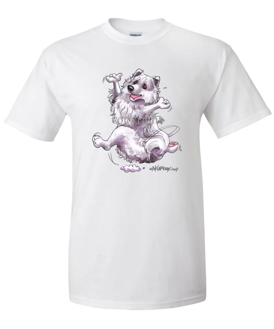 American Eskimo Dog - Happy Dog - T-Shirt