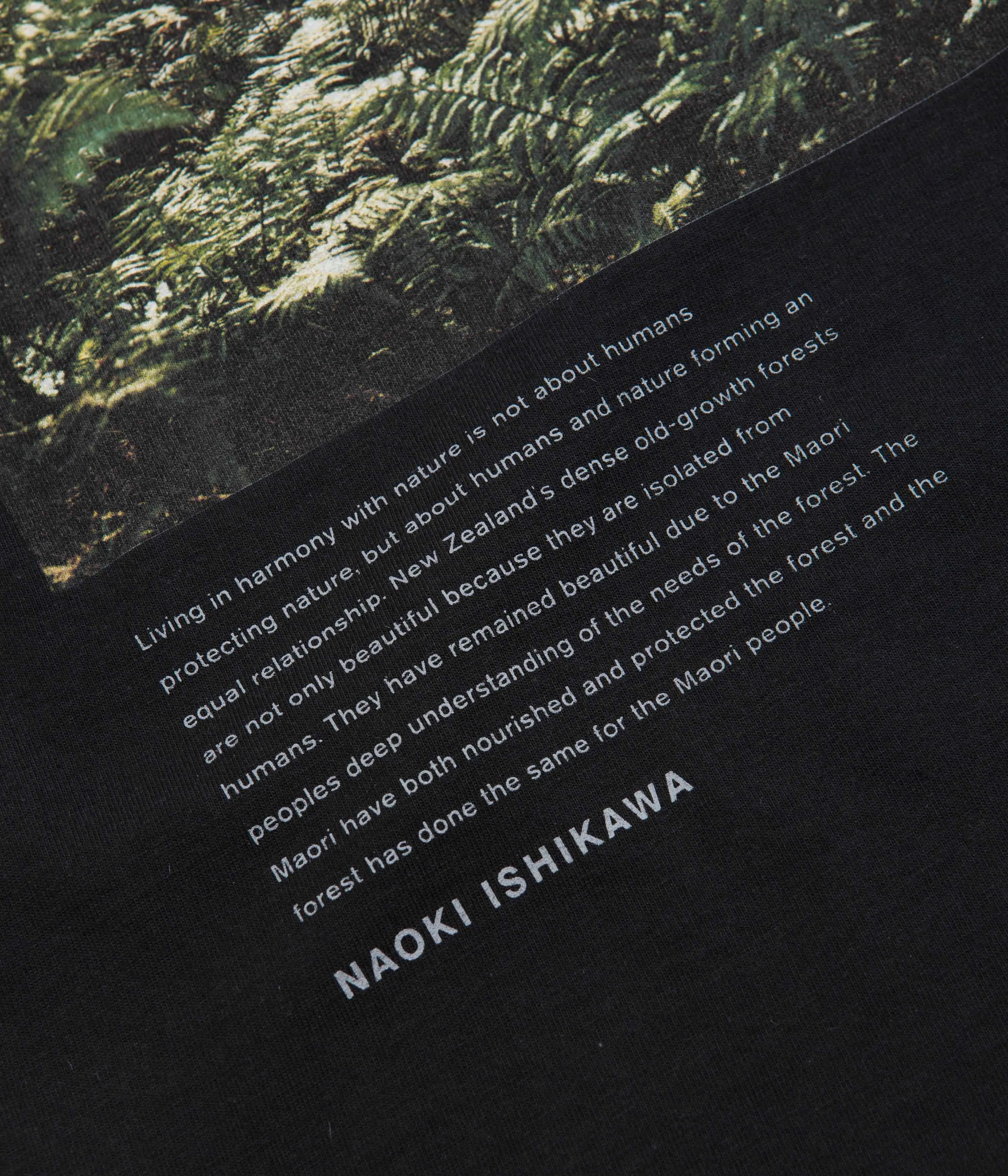 Naoki Ishikawa x Wander The Void Graphic T-Shirt in Black