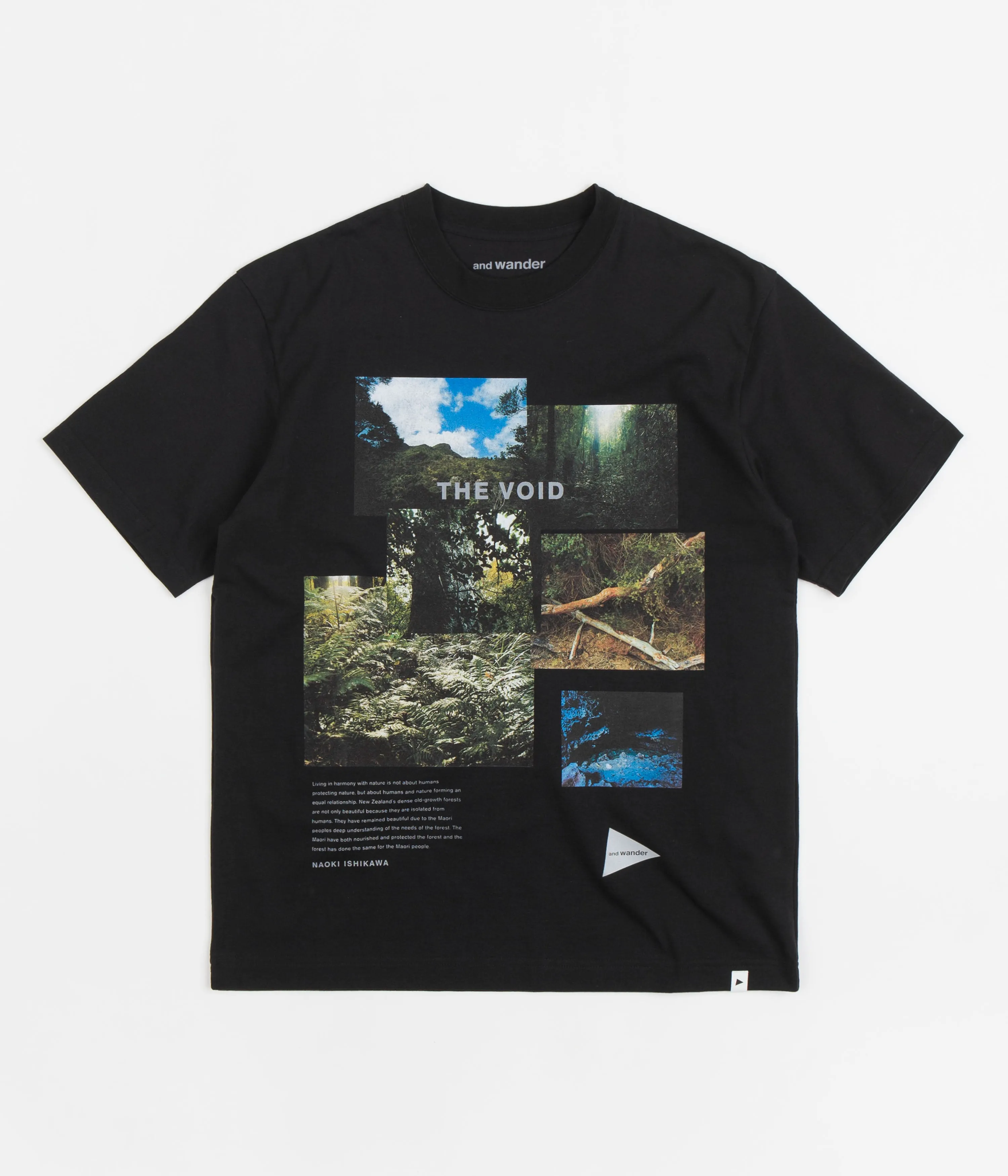 Naoki Ishikawa x Wander The Void Graphic T-Shirt in Black