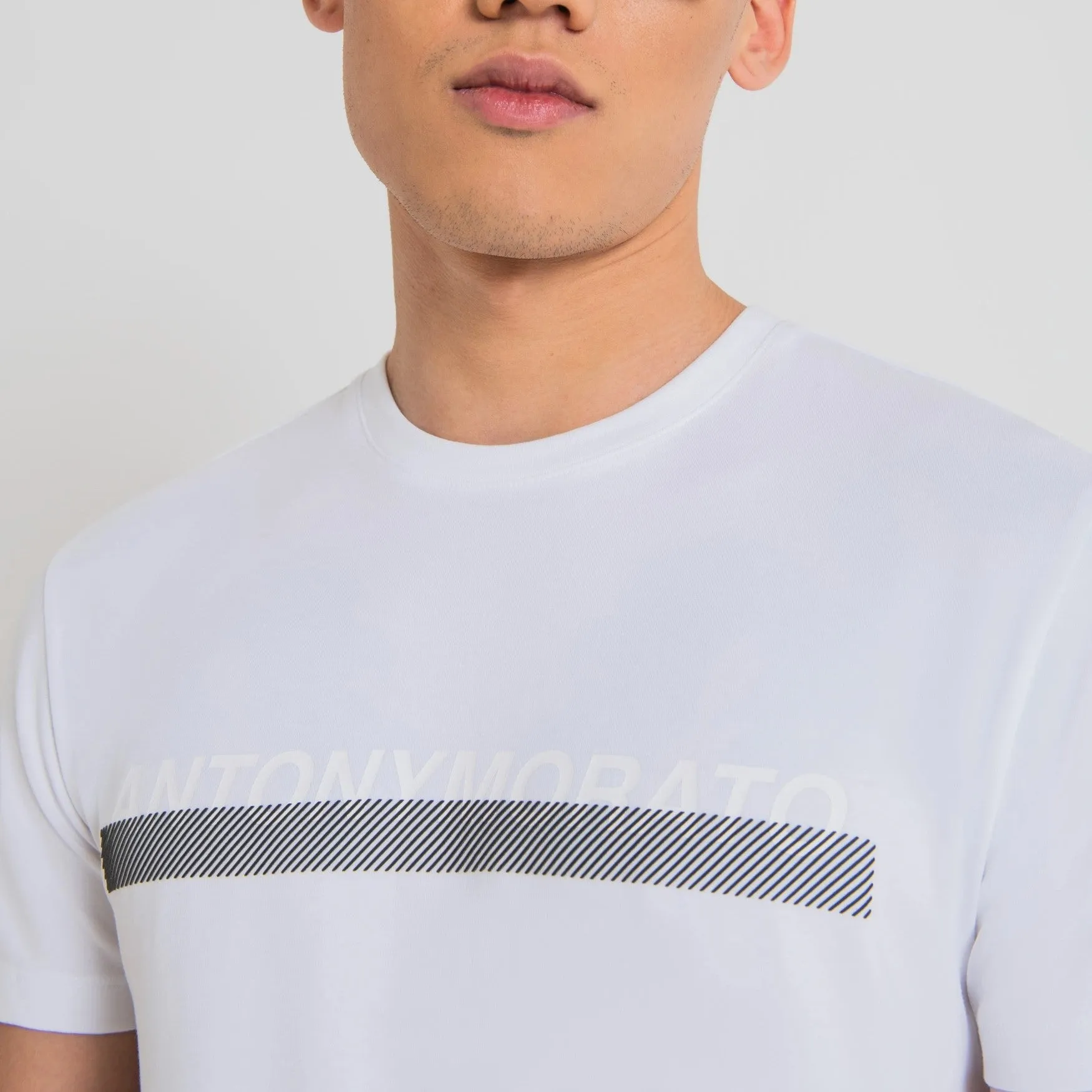 Antony Morato Rubberised Logo Print T-Shirt