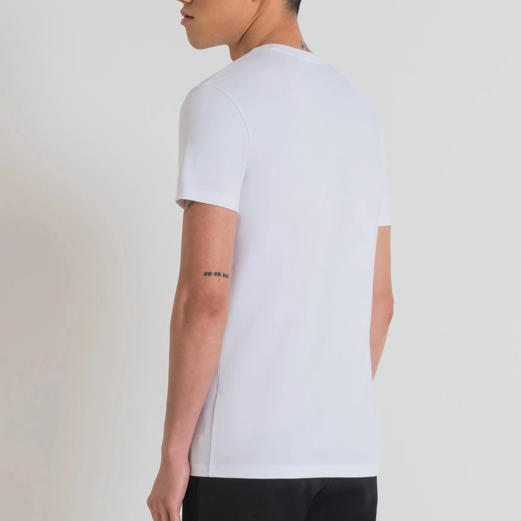 Antony Morato Rubberised Logo Print T-Shirt