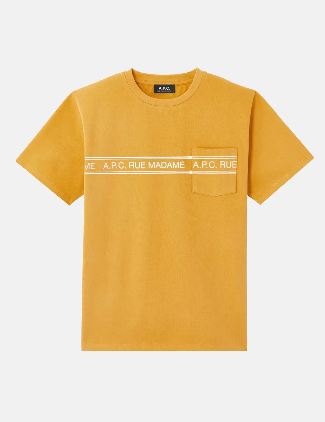 A.P.C. Rue Madame T-Shirt - Yellow