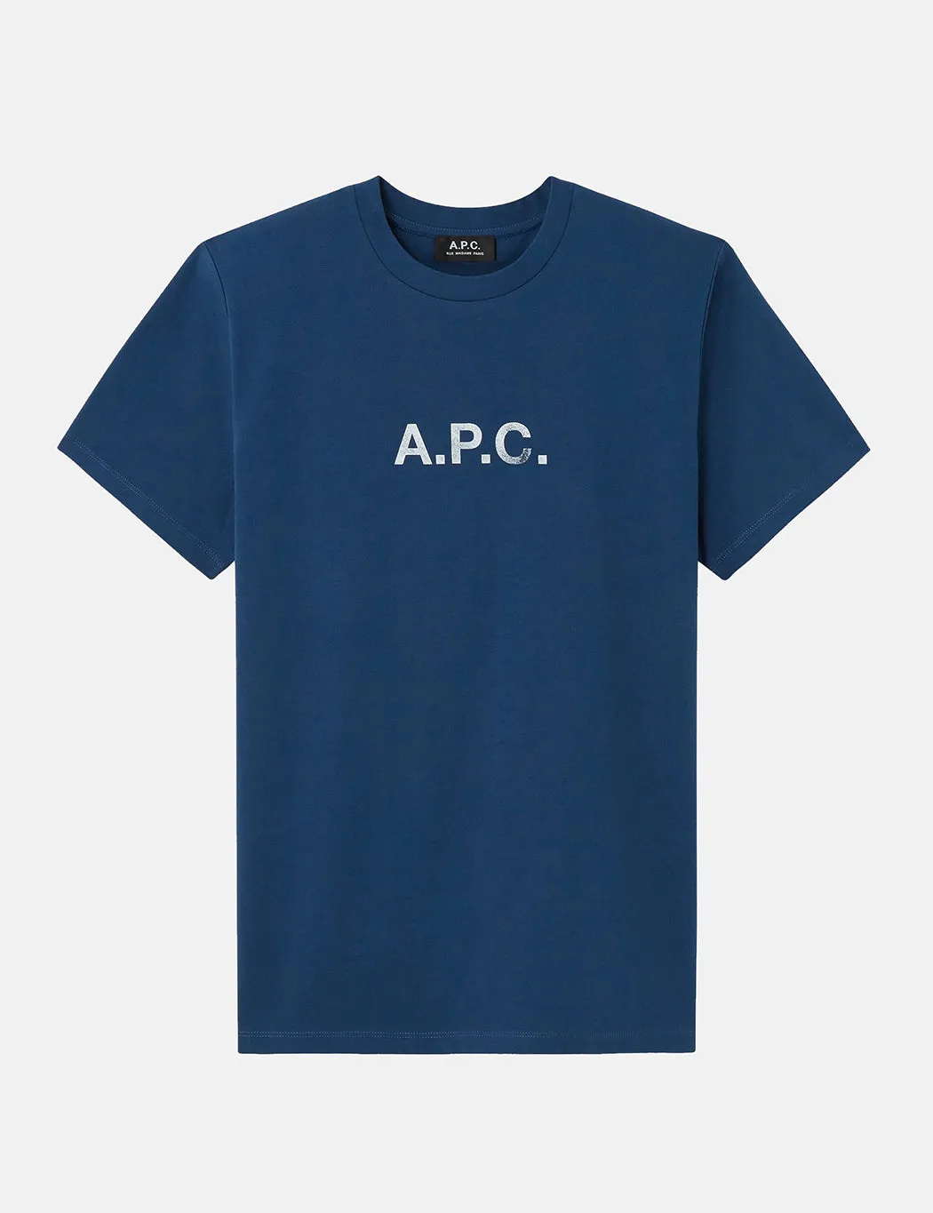 A.P.C. Stamp T-Shirt (Organic Cotton) - Blue