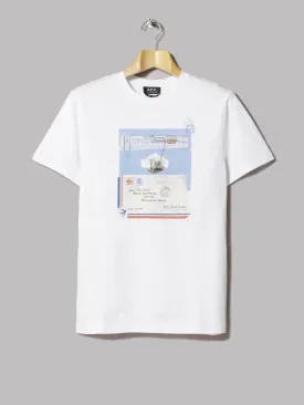 A.P.C. T-Shirt Letter (Blanc)