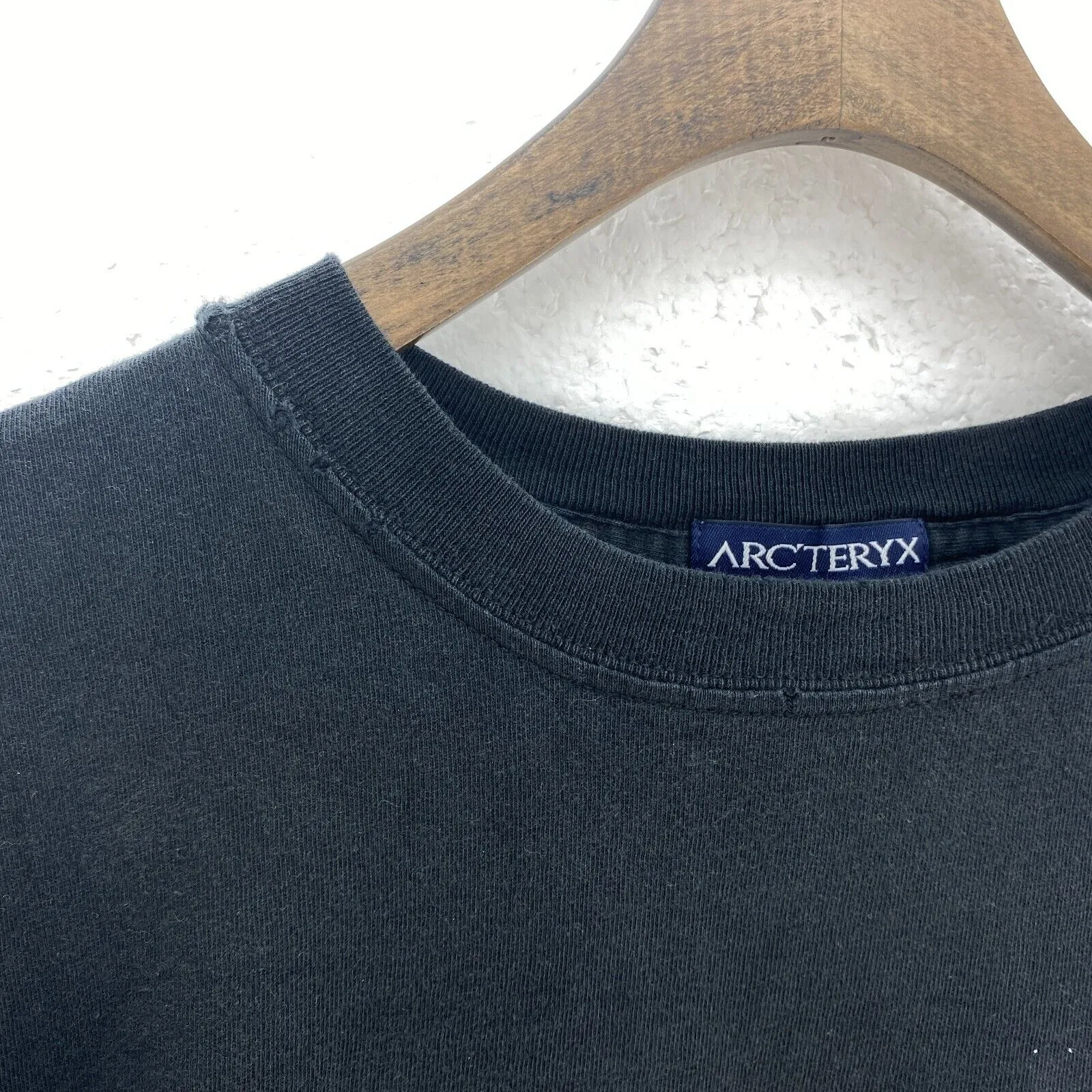 Arc'Teryxx Equipment Crew Neck Black Long Sleeve T-shirt Size XL