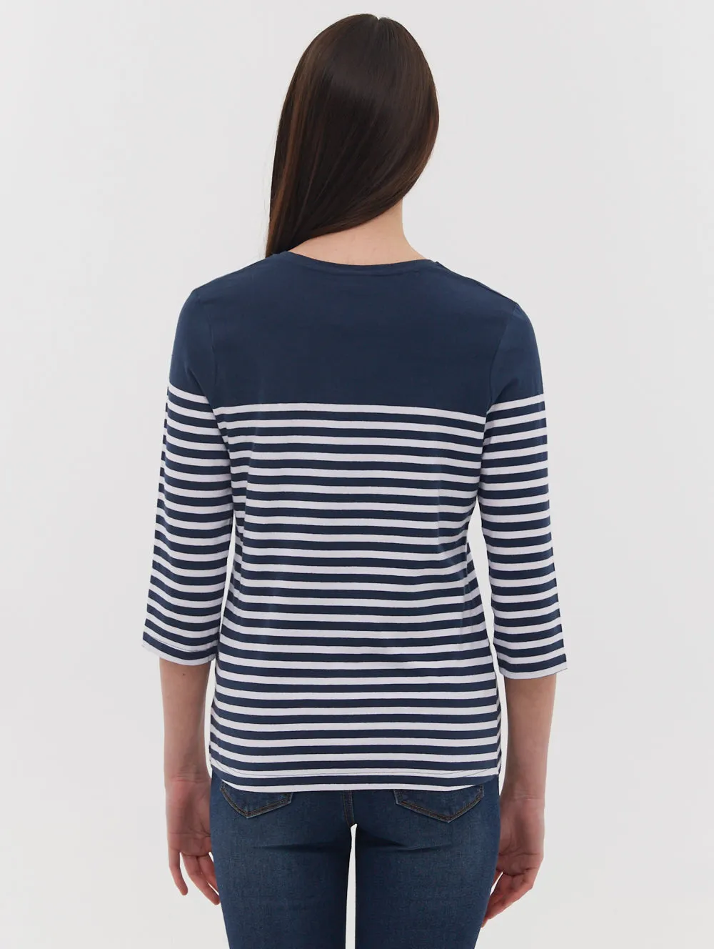 Arian Nautical Stripe 3/4 T-Shirt