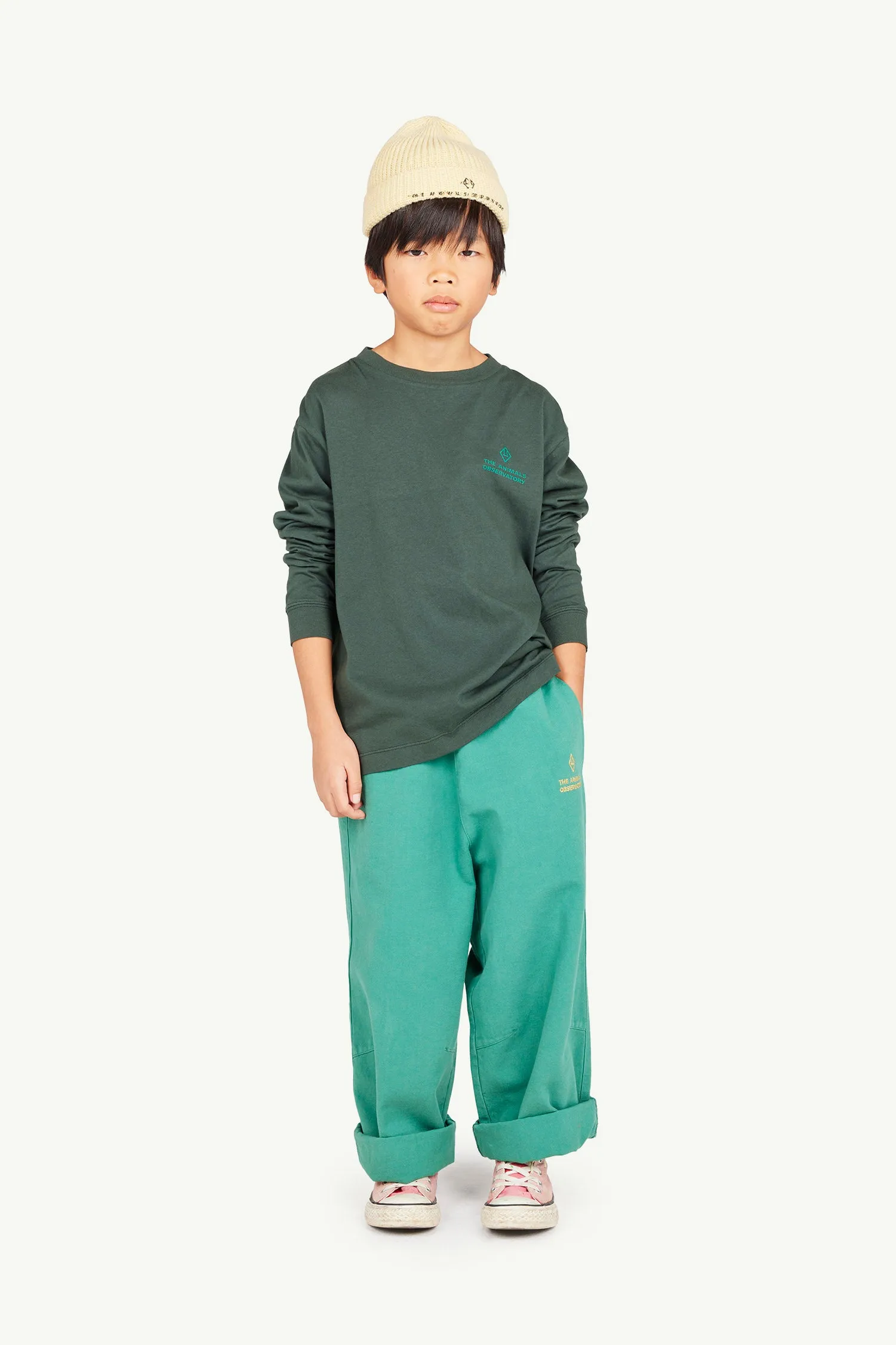 Aries Kids T-Shirt Deep Green