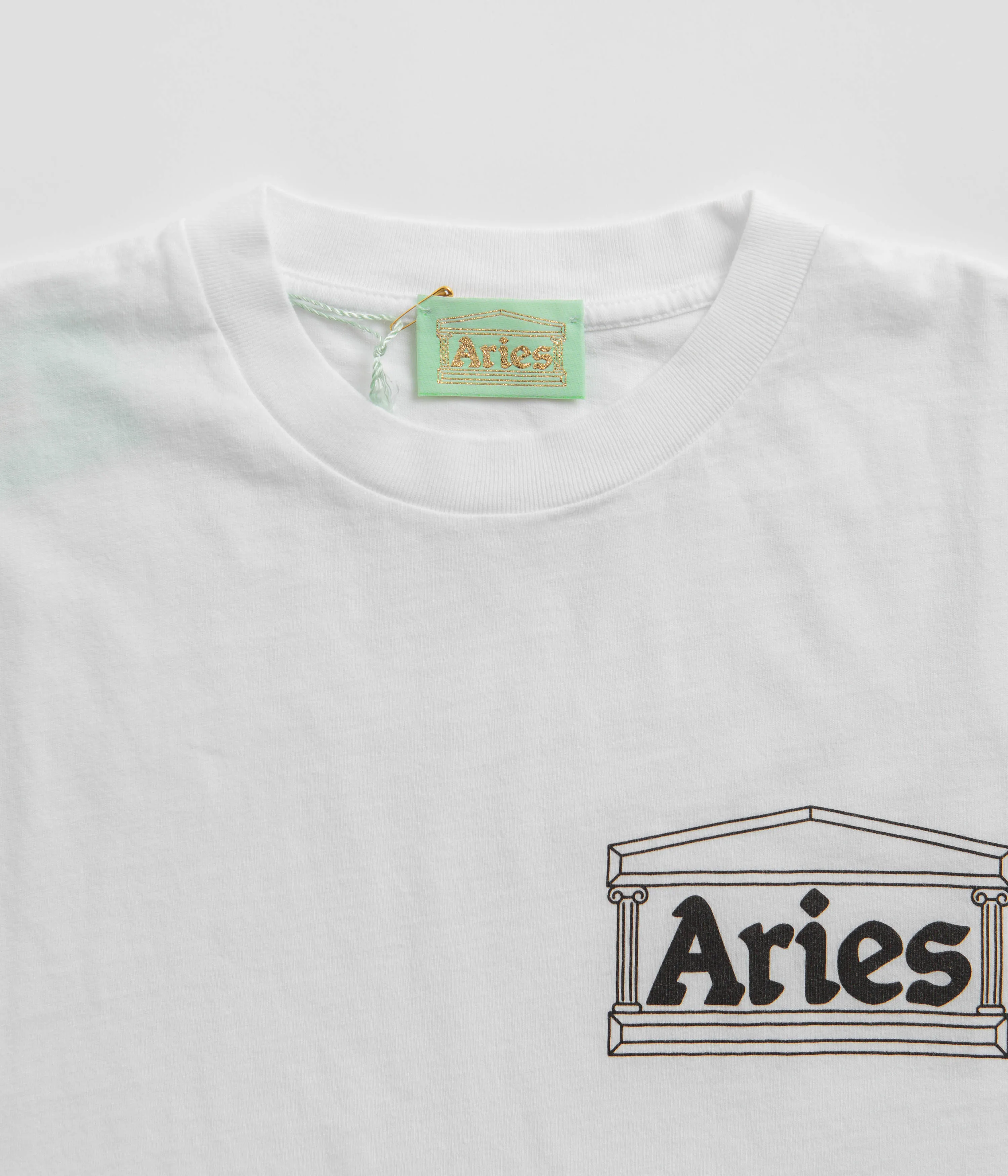 Aries Temple T-Shirt - White