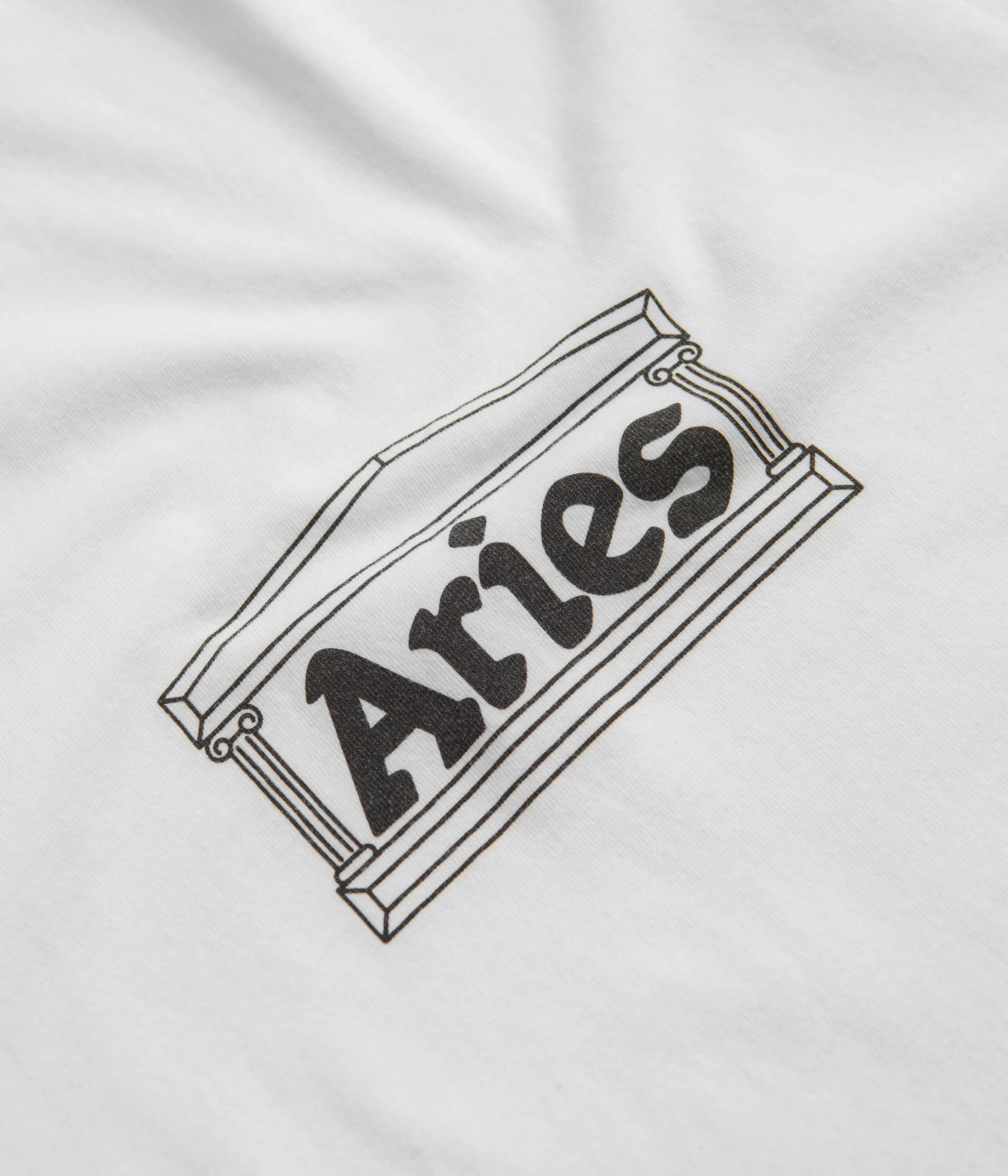 Aries Temple T-Shirt - White