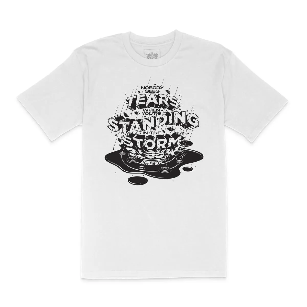 Atmosphere - Puddle of Tears / Storm Lyric Tee 2 (Limited Edition Shirt)