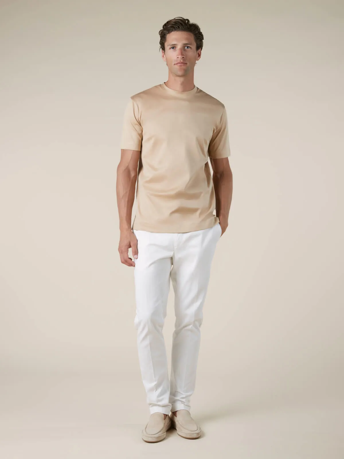 AUR1 T-Shirt Beige