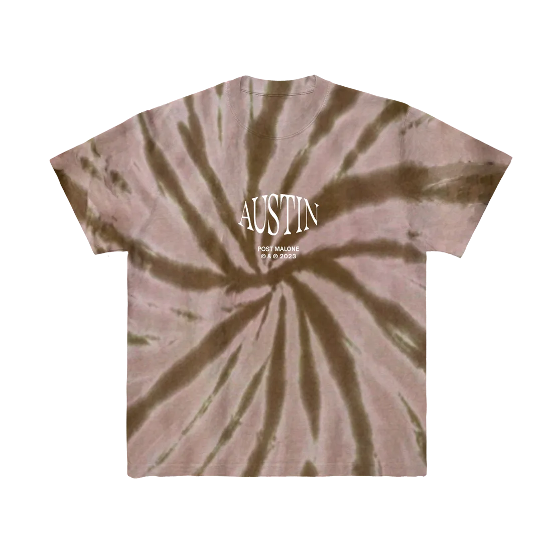 Austin Brown Tie Dye T-Shirt