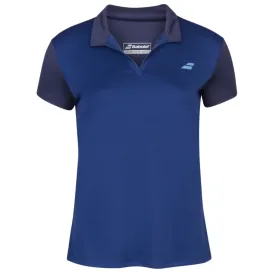 Babolat Play Girls Polo - Estate Blue