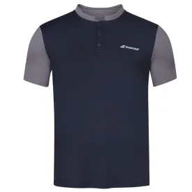 Babolat Play Polo Men's Tee - Black/Black