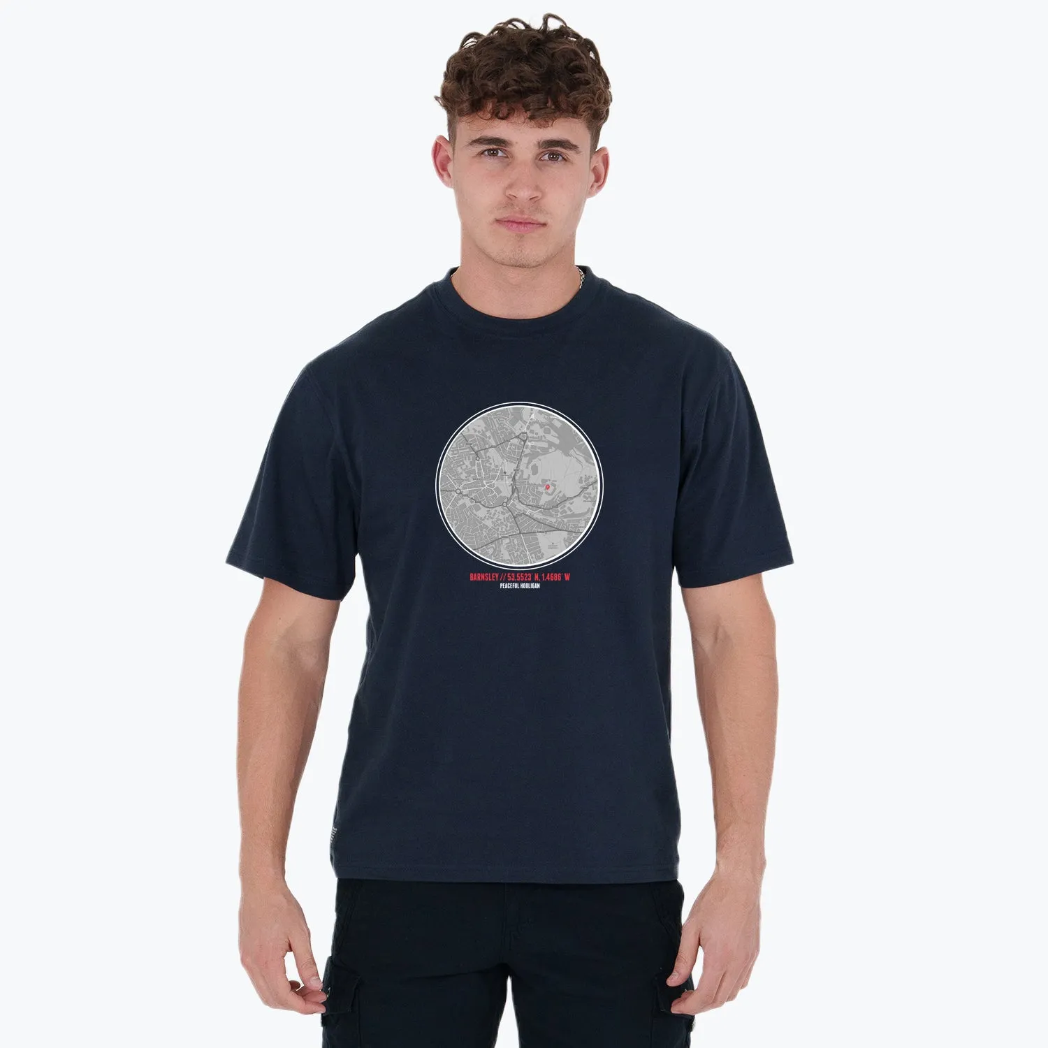 Barnsley Location T-Shirt Navy