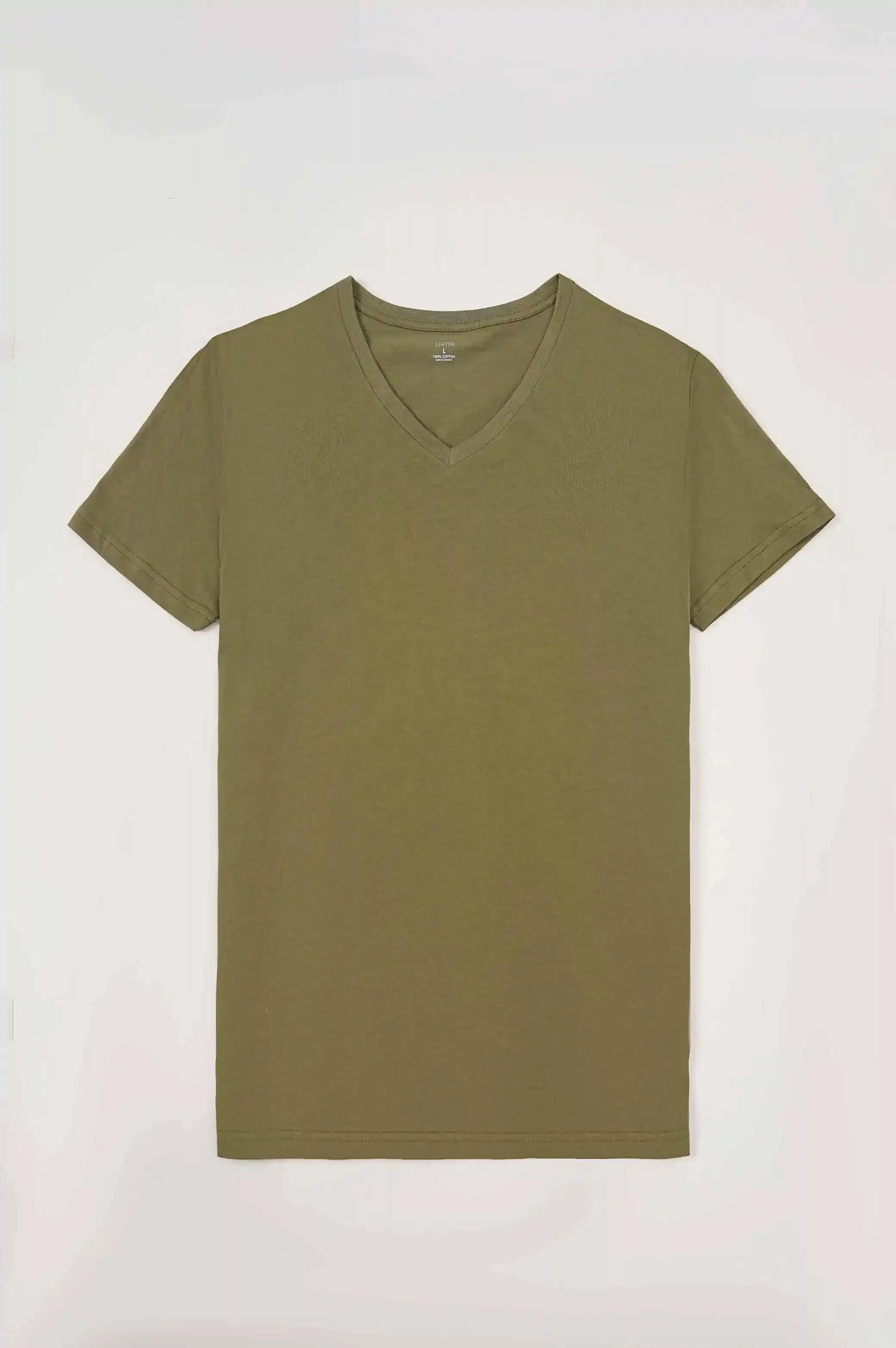 BASIC V NECK T-SHIRT