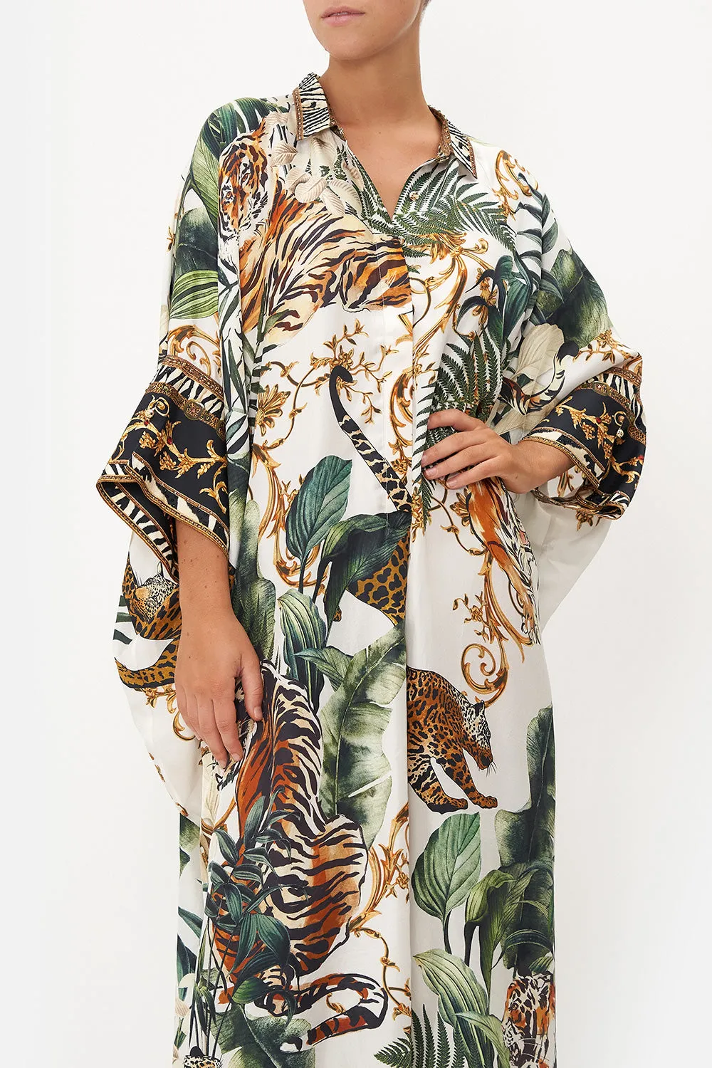 BATWING KAFTAN TIGER TRAP