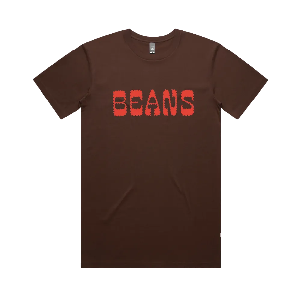 Beans / Logo Brown T-Shirt