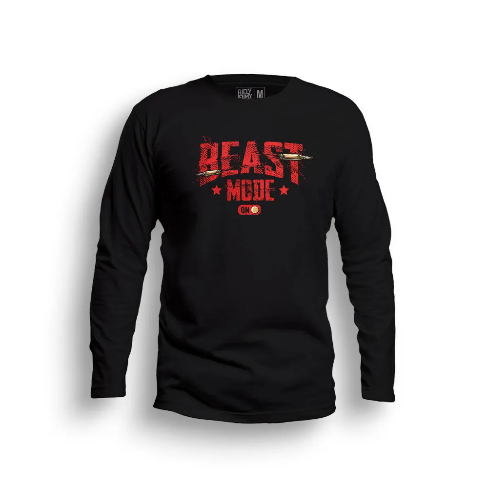 Beast Mode On Full Sleeve T-Shirt