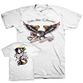 Better Than A Thousand "Tattoo" White T-Shirt