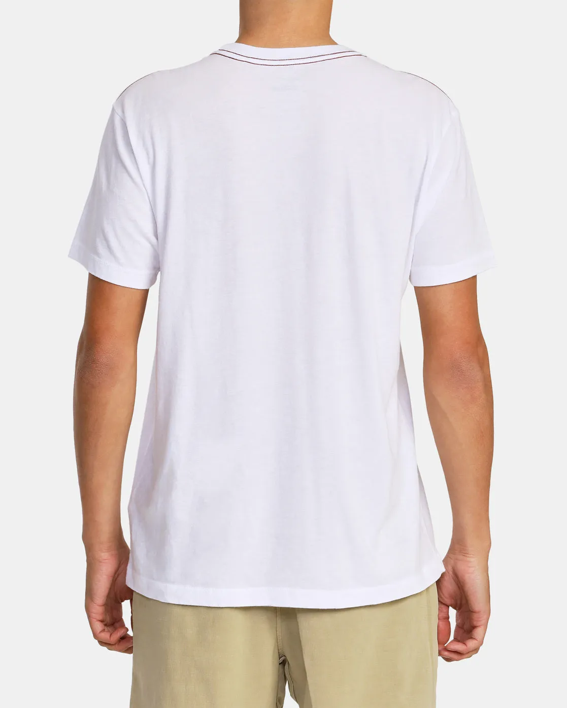 Big RVCA Short Sleeve T-Shirt - White