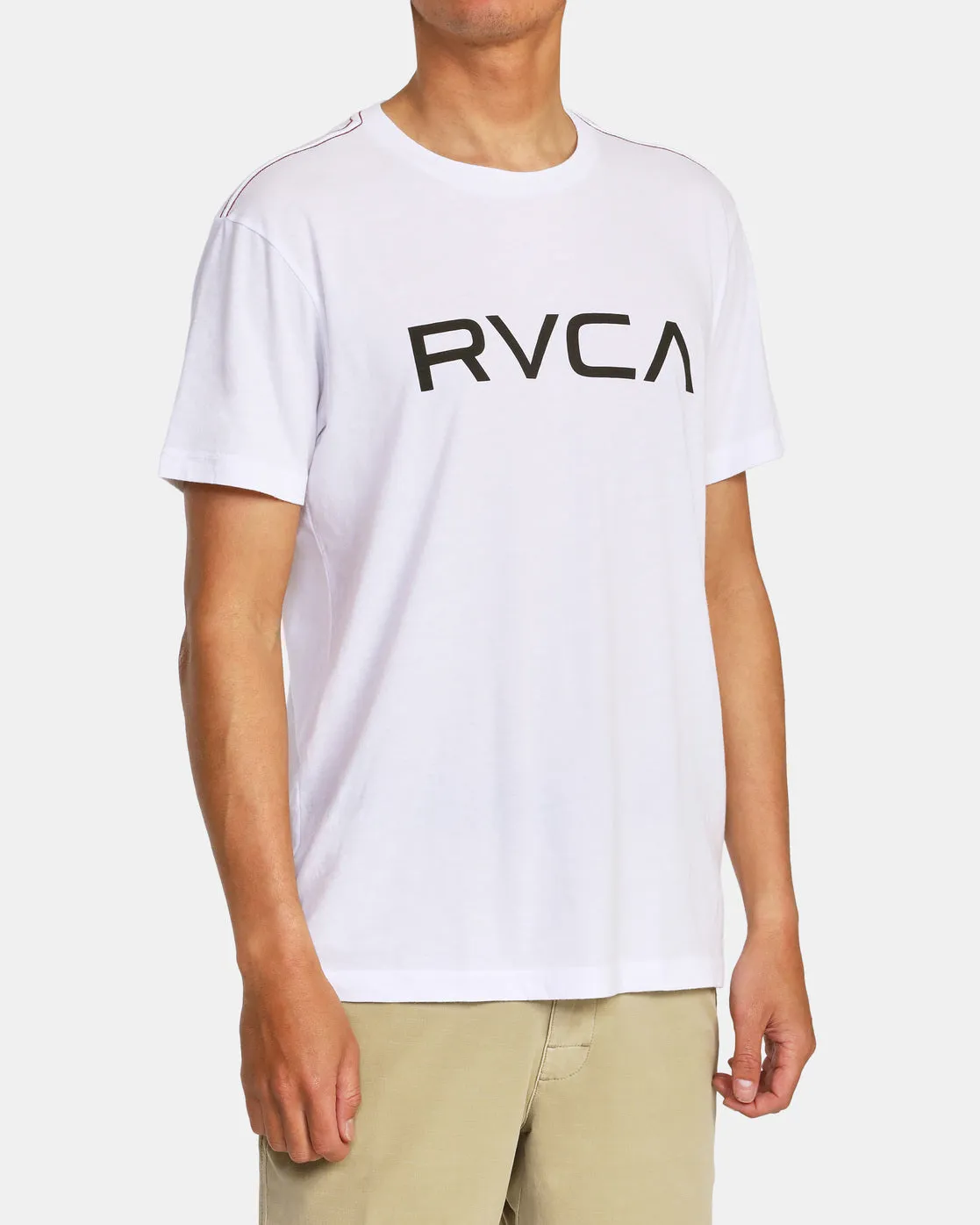 Big RVCA Short Sleeve T-Shirt - White