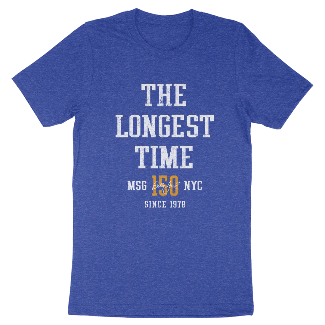 Billy Joel "MSG 150 Longest Time " T-Shirt