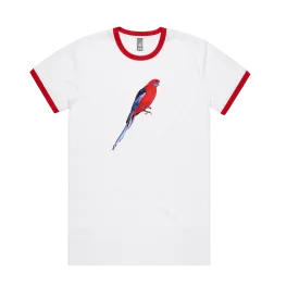 Bird / Red Ringer T-Shirt