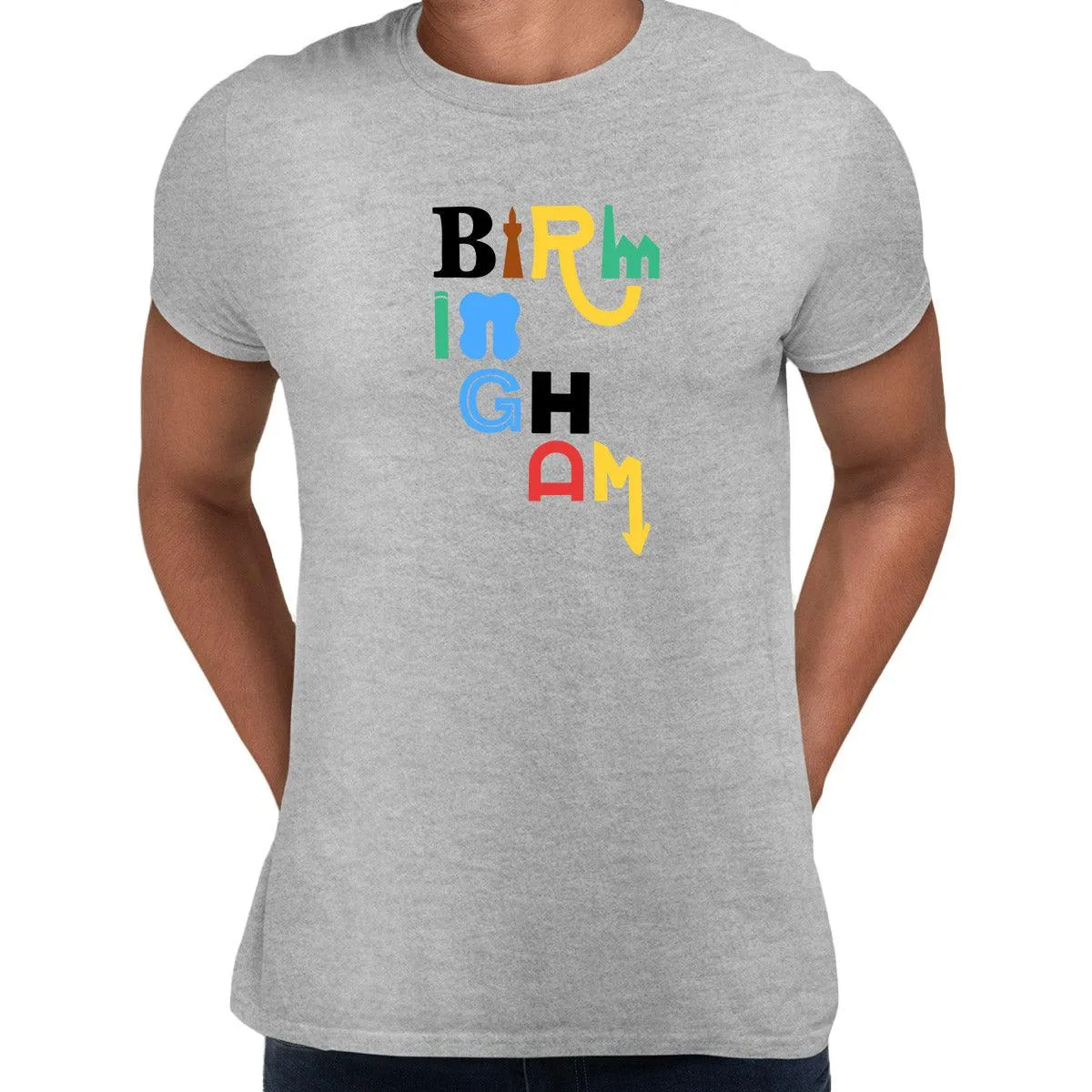 Birmingham Typographygraphy Unisex T-Shirt