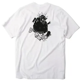 Black Sheep Stay Focused Tee White