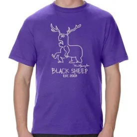 Black Sheep x Mark Gonzales "Sketchy" Tee Purple