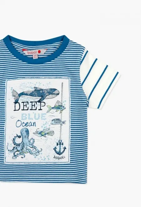 Boboli Boys Shark Tee