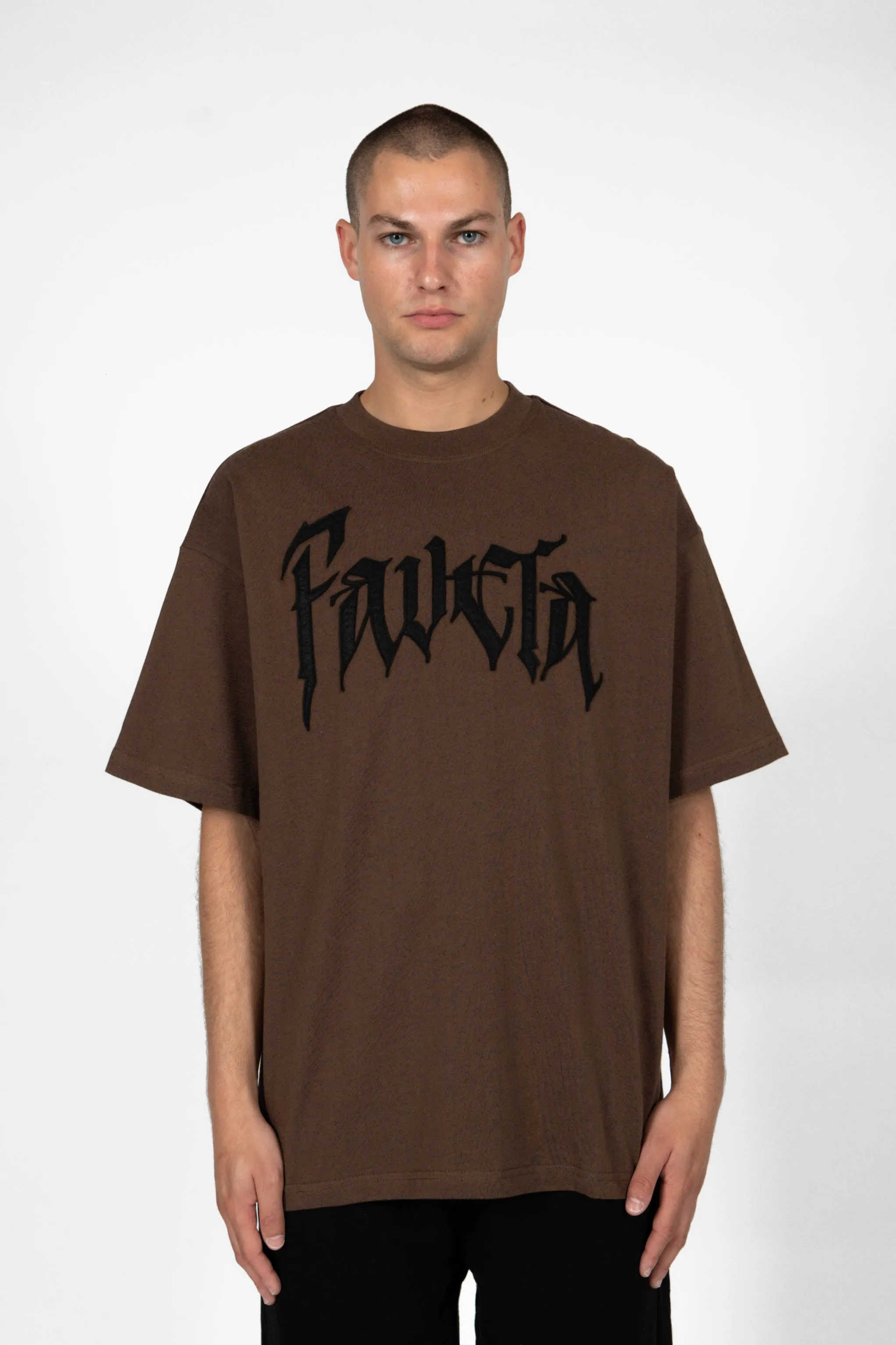 BOLT FLEECE COFFEE BROWN T-SHIRT