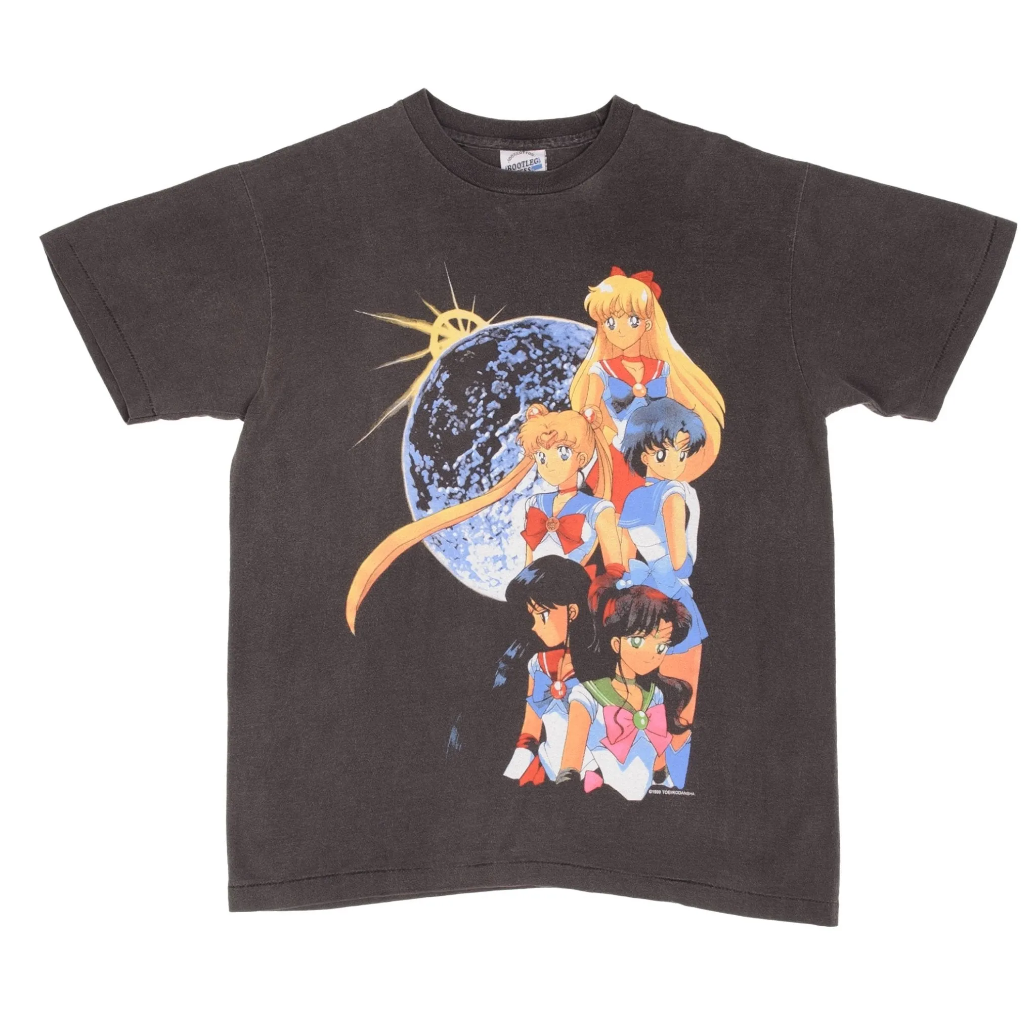 BOOTLEG SAILOR MOON 1999 TEE SHIRT SIZE LARGE SINGLE STITCH