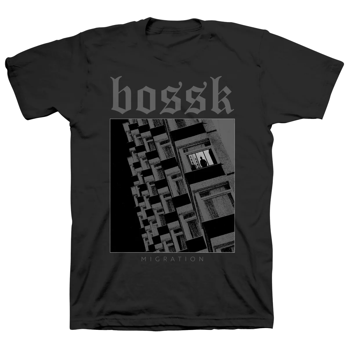 Bossk "Migration Isolation" Black T-Shirt