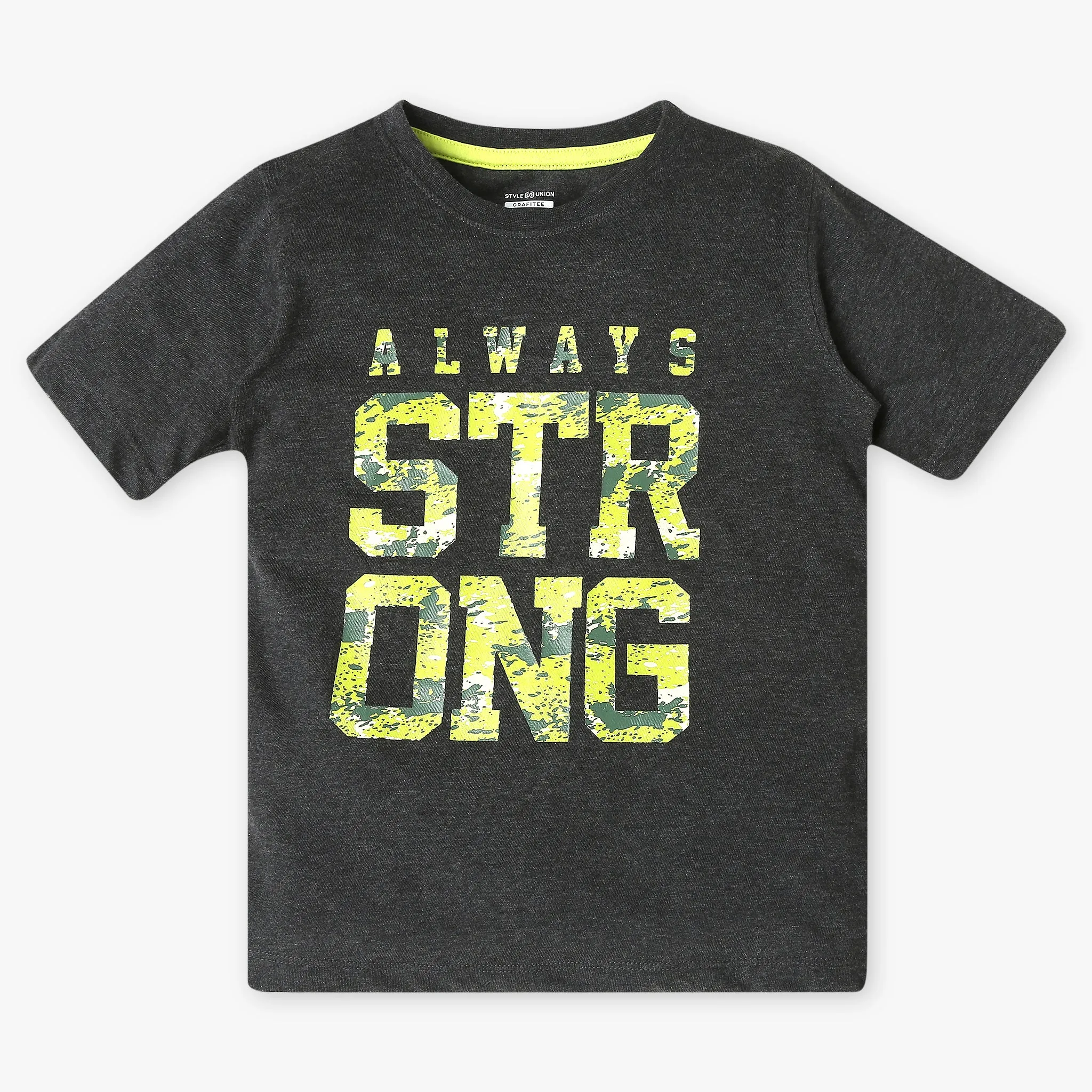 Boys Regular Fit Graphic T-Shirt