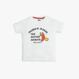 Boys Regular Fit Graphic T-Shirt