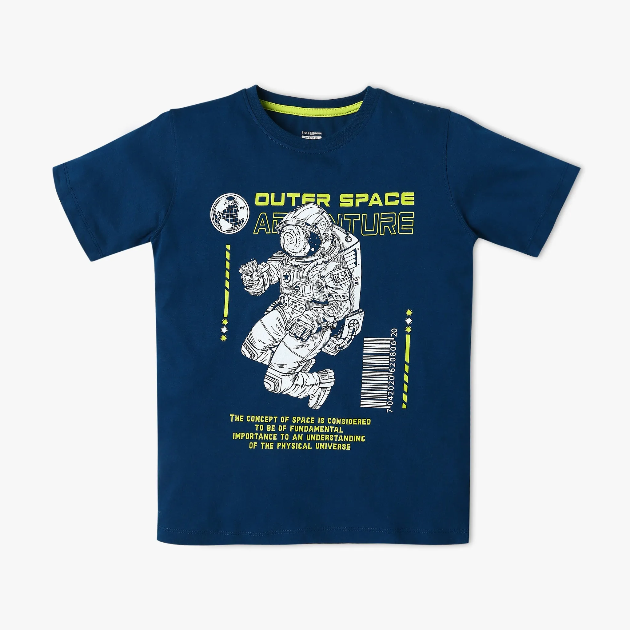 Boy's Regular Fit Graphic T-Shirt