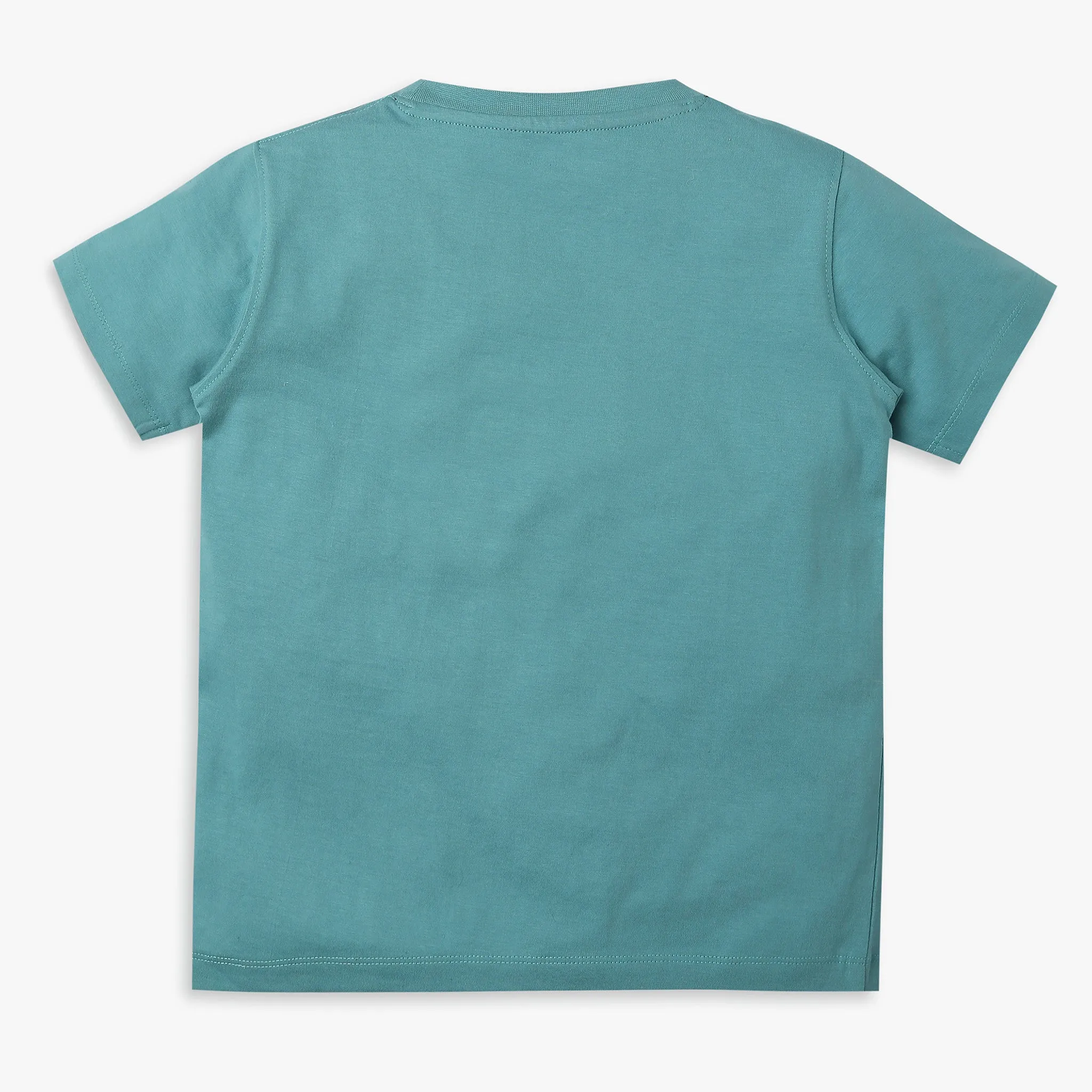 Boy's Regular Fit Solid T-Shirt