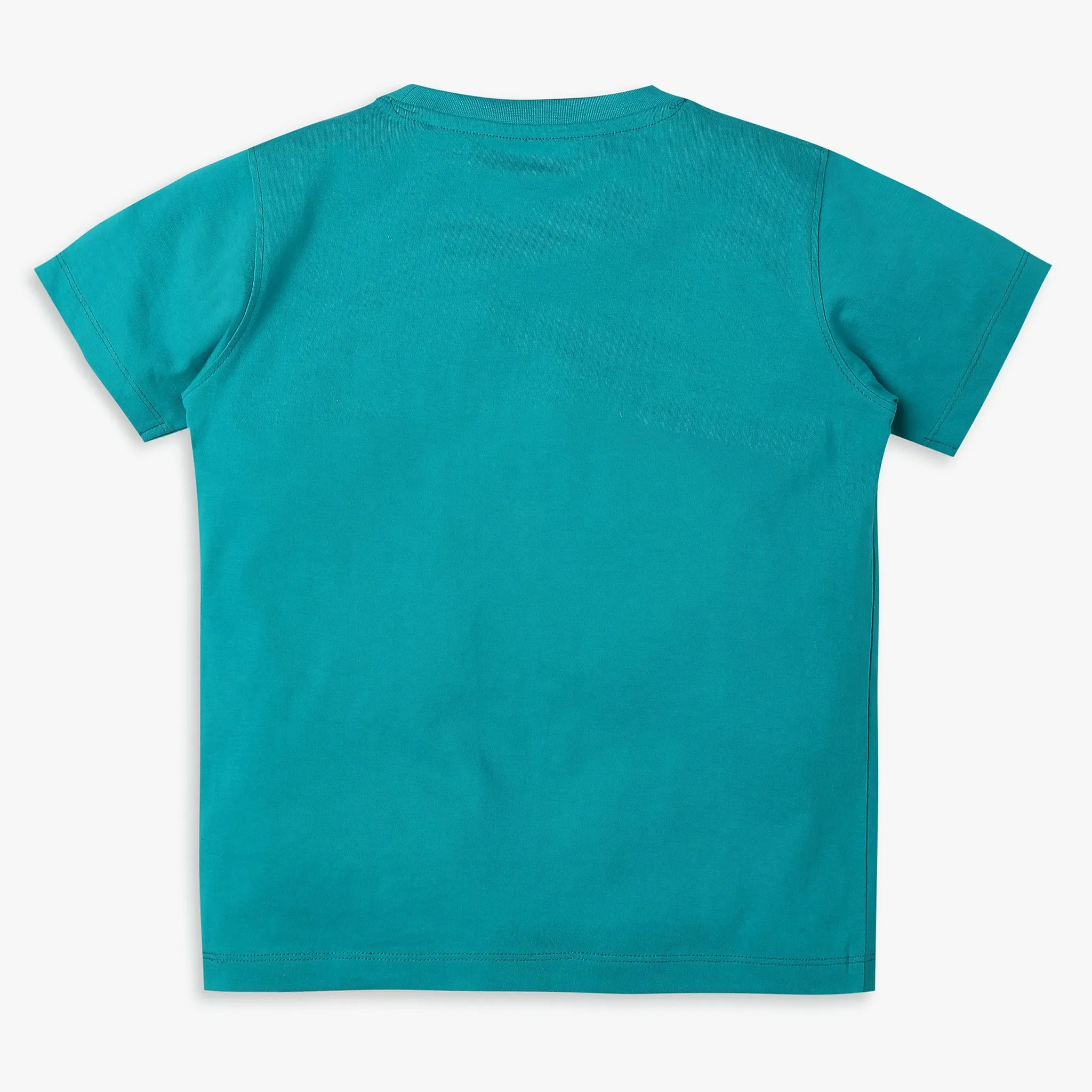 Boy's Regular Fit Solid T-Shirt