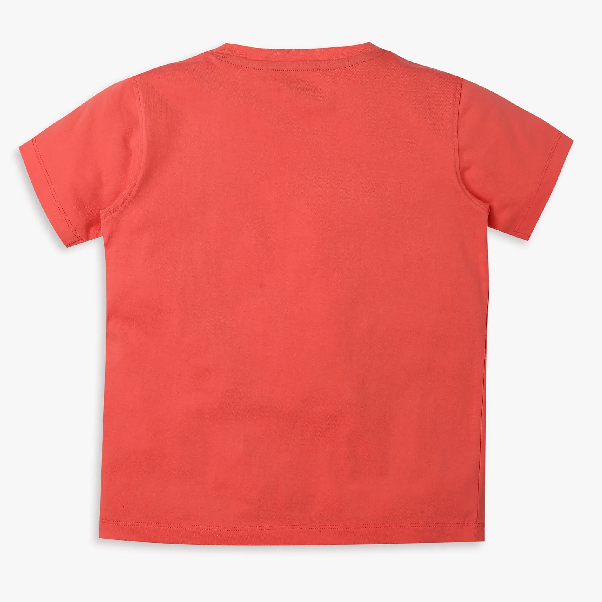 Boy's Regular Fit Solid T-Shirt