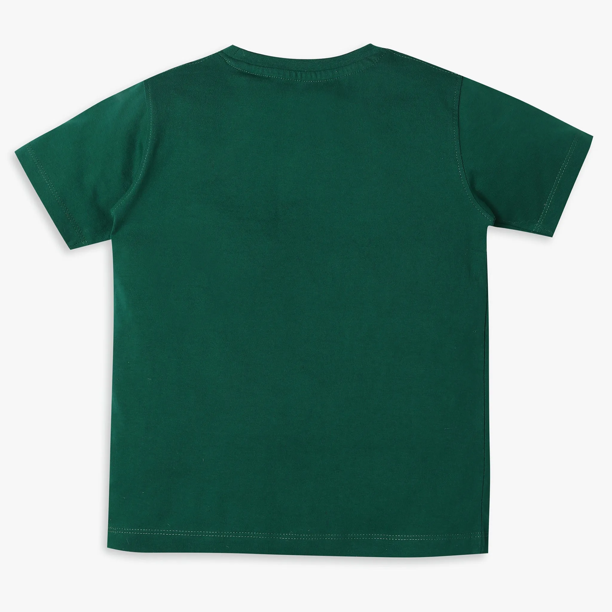 Boy's Regular Fit Solid T-Shirt