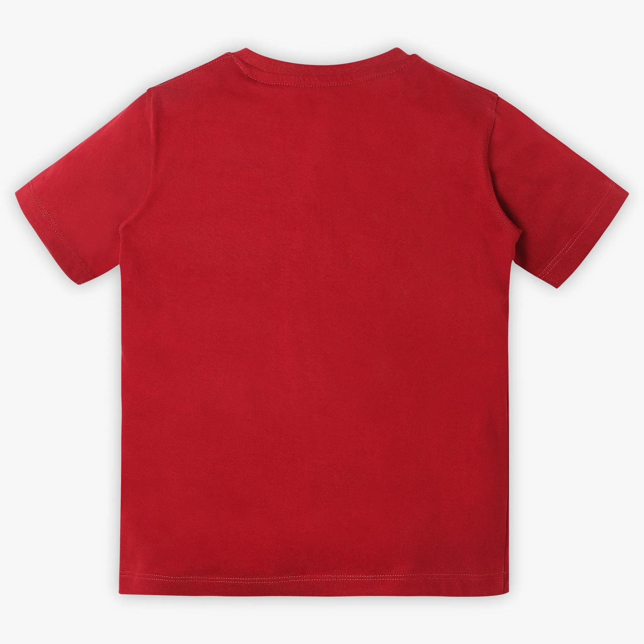 Boy's Regular Fit Solid T-Shirt